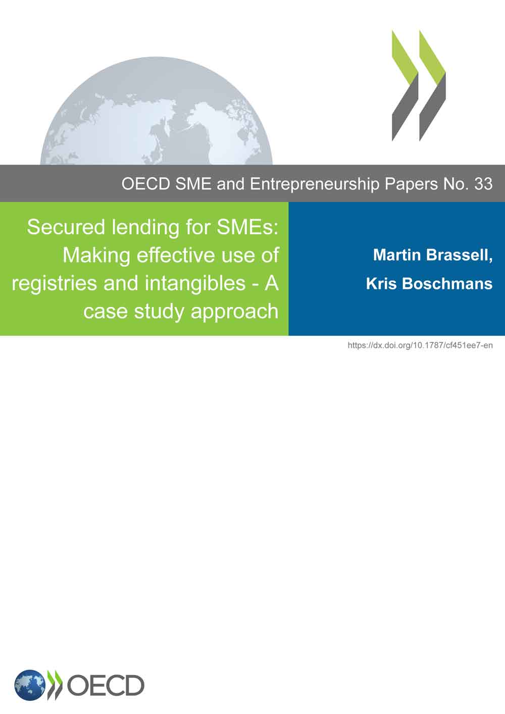 Secured lending for SMEs - making effective use of registries and intangibles - OECD 2022